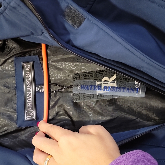 38 Urban Republic Hooded Spring Jacket Boys XL (18-20) - Picture 4 of 4